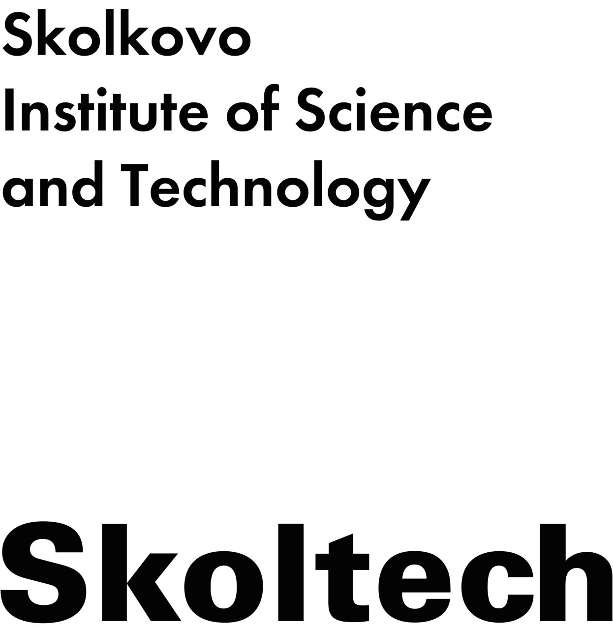 Skolkovo institute if Science and Rechnology